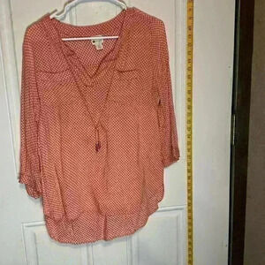 Women's Stylus Brand Size Medium Casual Blouse